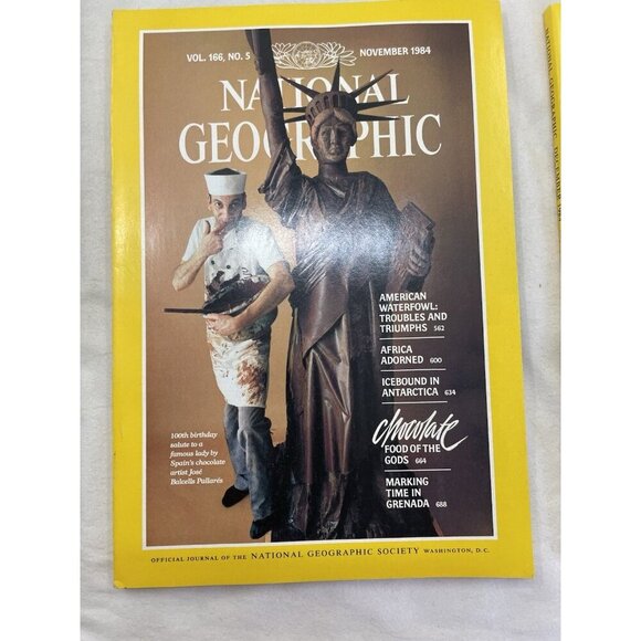 Nat Geo Lot Jul–Dec 1984 w/ Slipcover | Culture, Travel, Geography - Picture 9 of 16